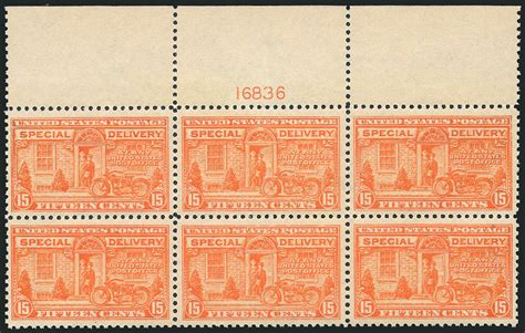 Us Stamp Value Scott Catalogue E13 15c 1925 Special Delivery