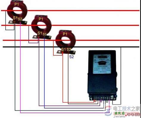 三相四线电表接线图接线方法有无互感器的接线方式 接线图网