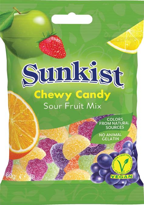 Sunkist Chewy Candy Fruit Mix