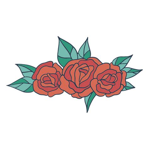 Roses Floral Arrangement Icon Png And Svg Design For T Shirts