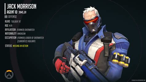 In a fictional news report uploaded by blizzard, mercy is quoted as commenting on the end of the overwatch organization, describing the growingly negative relationship between soldier: Overwatch Infographic - Jack 'Soldier 76' Morrison by ...