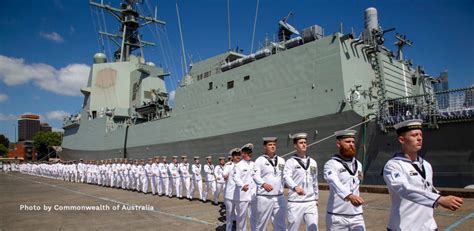Commissioning Of Awd Brisbane To The Royal Australian Navy Navantia