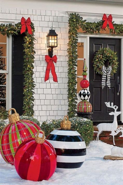 Outdoor Decoration For Christmas Ideas39 Christmas