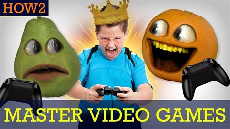Annoying Orange How2 How To Master Video Games Annoying Orange Wiki