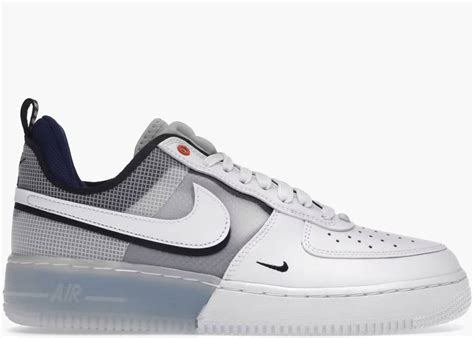 Nike Air Force 1 Low React Split White Photo Blue Hype Clothinga
