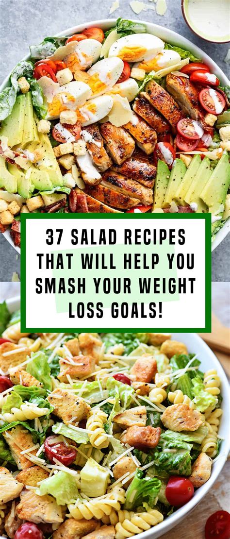 37 Salad Recipes That Will Help You Smash Your Weight Loss
