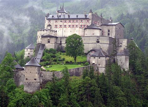 Awesome European Castle In Werfen Austria Amazing Photo Of The Day