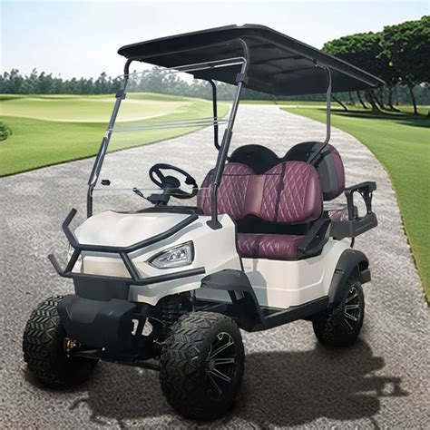 High Speed 60v Lithium Battery Mini Electric 4 Seater Lifted Buggy Golf