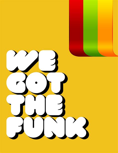 Funk Poster Funk Disco Funk Soul Music