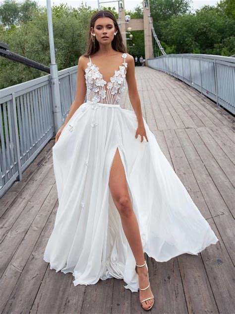 When a wedding invitation asks for guests to come in casual dress, the hosts are typically asking you to show up in fancy business attire. Papilio Boutique - Small Wedding: Casual Wedding Dress Ideas