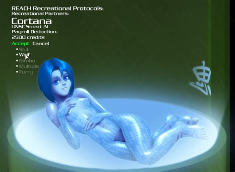 Cortana By Oni Hentai Foundry
