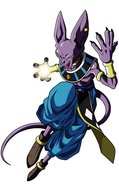 Dragon ball, dragon z, and dragon ball gt are all owned by funimation, toei animation, fuji tv, and akira toriyama. Beerus by UrielALV | Anime dragon ball super, Dragon ball ...