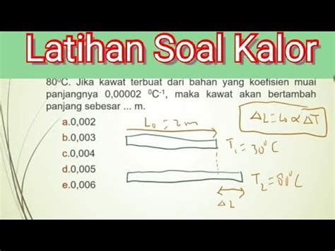 Fisika 11 Suhu Dan Kalor Soal Latihan YouTube