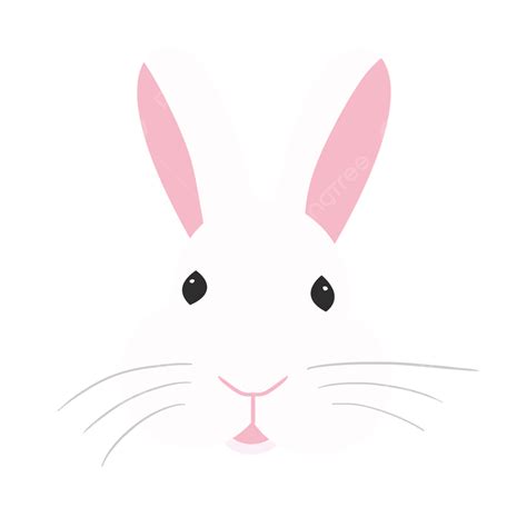 Hand Painted Rabbit Png Transparent Cartoon Hand Painted White Rabbit