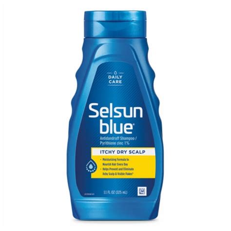 Selsun Blue Itchy Dry Scalp Dandruff Shampoo 11 Oz King Soopers