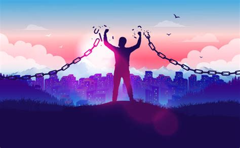 Hands Breaking Chains Stock Photos Pictures And Royalty Free Images Istock