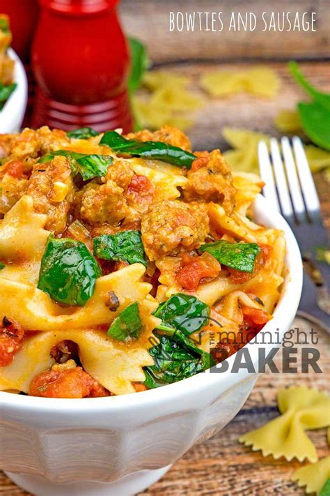 Ree drummond's delicious recipe for pasta carbonara couldn't be easier to make. pioneer woman bowtie pasta with spinach