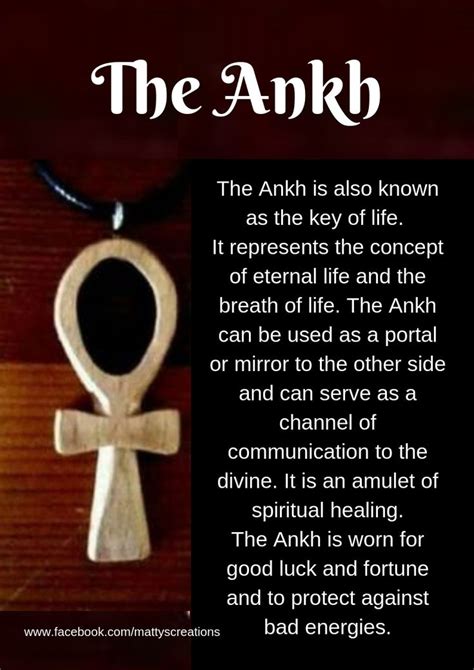 The Ankh An Ancient Egyptian Symbol Of Life