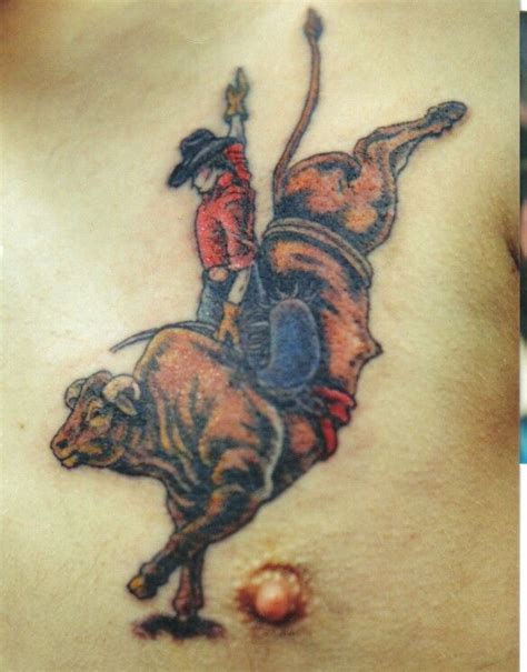 Bull Riding Tattoos Pinterest