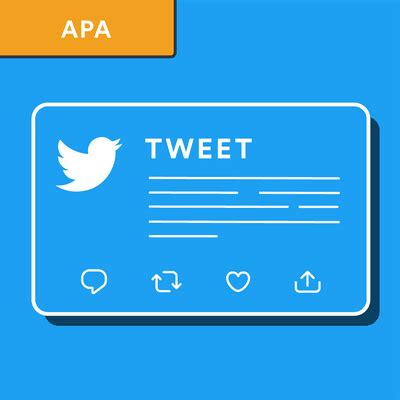 Should i put the name of the editor in parentheses after the title or should i shift the editor's name to the position of the author? APA: how to cite a tweet Update 2020 - BibGuru Guides
