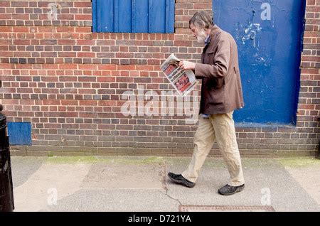 Tramp Homeless Man Walking The Streets In Edinburgh Scotland Stock Photo Alamy
