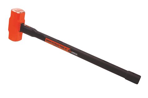 Groz Indestructible Handle Copper Headed 14lbs Sledge Hammer 30″ Handle