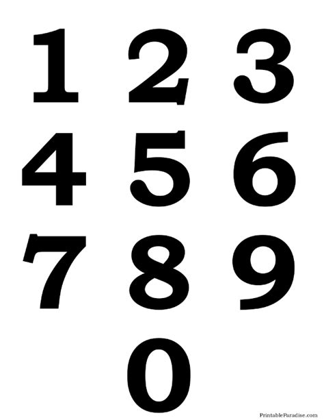 Reduce to alpha numerics with regex. Printable Silhouette Numbers 0-9