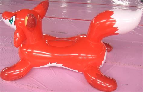 Fox Ride On Matte Inflatable World