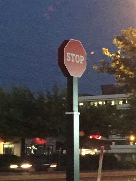 This Stop Sign In A Weird Font Mildlyinteresting