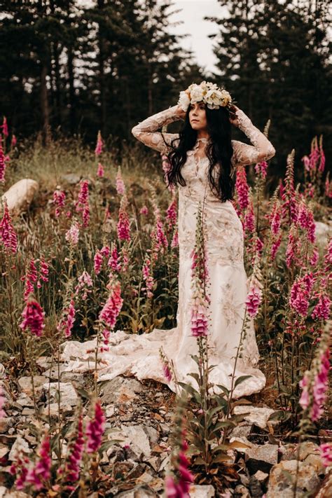 Foxgloves Are Forever Bridal Inspiration West Coast Weddings