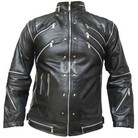 Mj Beats Michael Jackson Black Leather Jacket Celebrity Jackets