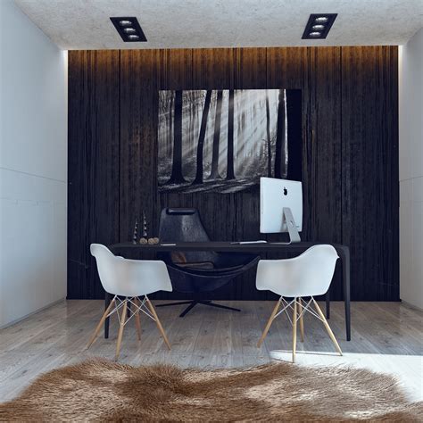 Black And White Office Interior Design Ideas
