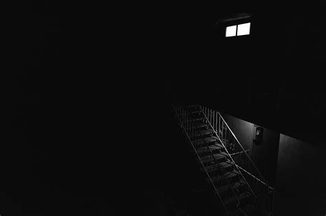 Wallpaper Stairs Dark Bw Room Hd Widescreen High