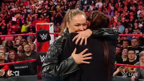 ESPN On Twitter Ronda Rousey And Stephanie McMahon Were Back In The
