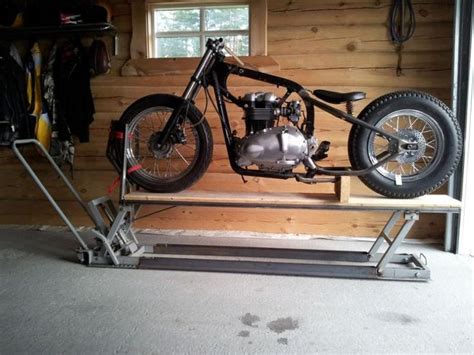You bequeath take a few wood working hand tools to constitute your motorbike rise lift prorogue woodworking projects to sell plywood cuts the plywood. Image result for diy motorcycle lift table | Diy ...