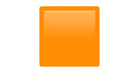🟧 Oranje Vierkant Emoji — Betekenis En Gebruik