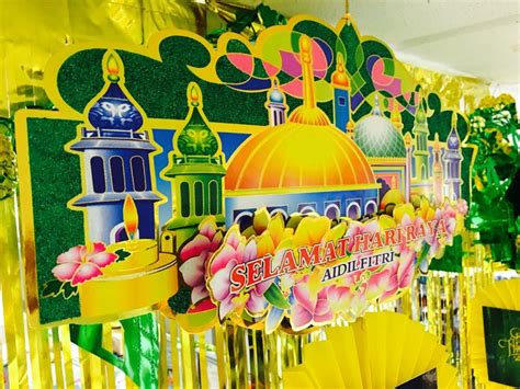 This sacred day falls on the first day of 10th month of the islamic calendar (the hijrah. Eid/Hari Raya Aidilfitri decorations | Fun, My favorite things