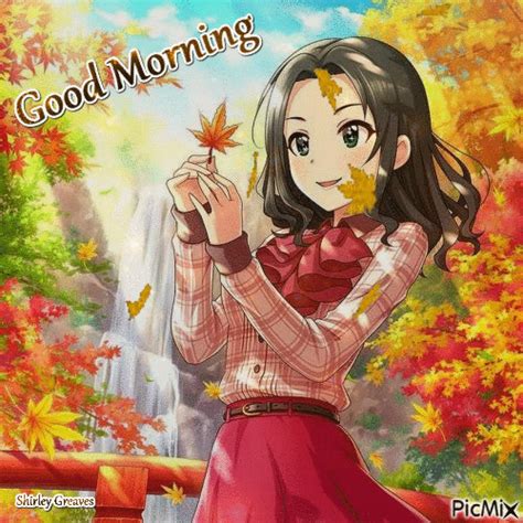 Good Morning Anime Girl Morning