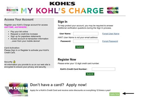 In order to get the offers and promotions, kohl's provide temporary card, using which customers can do their shopping. credit.kohls.com - Kohl's Charge Account Login Guide - Iviv.co