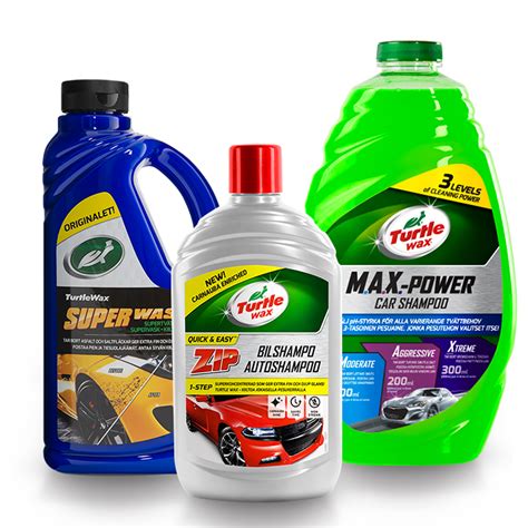 Tvätta bilen tvätta bilen själv bilshampon Turtle Wax Bilvård