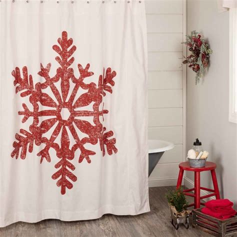 See more ideas about burlap curtains, curtains, burlap. Snowflake Canvas Shower Curtain (With images) | Christmas ...