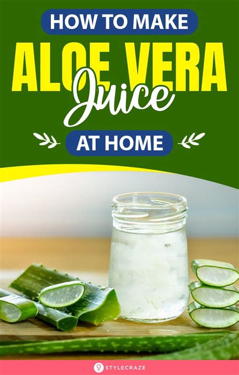 How To Make Aloe Vera Juice At Home Homemade Juice Aloe Vera Drink Aloe Vera Juice Drink