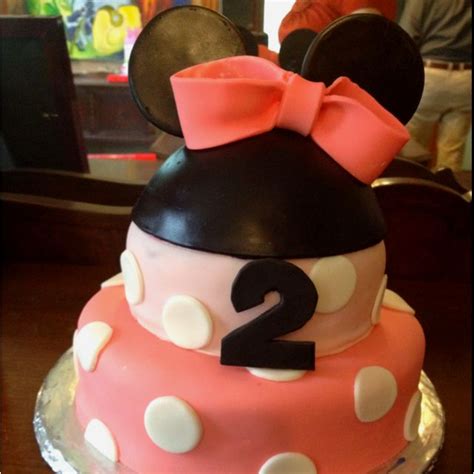 Samanthas Minnie Bday Cake Cake Cupcakes Desserts