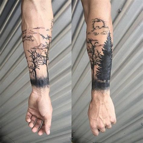 Resultado De Imagen Para Tatuajes Antebrazo Arboles Tree Sleeve Tattoo