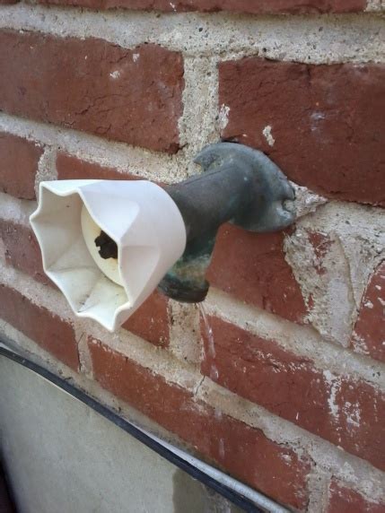 Outdoor faucets, also known as spigots or hose bibs, are installed close to an exterior wall to avoid injuring people or damaging the faucet with lawn and gardening equipment. Need Basic Help With Replacing Outdoor Faucet / Hose Bib ...