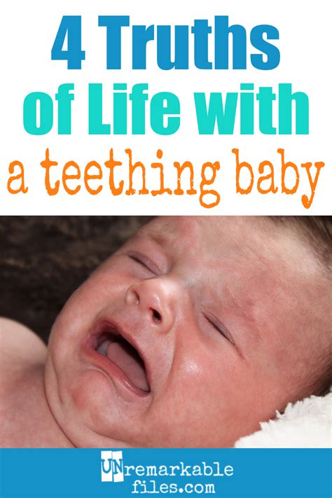 Unremarkable Files: 4 Reasons Teething Is a Baby’s Version of PMS