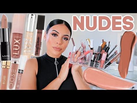 My Favorite NUDE Lip Colors Drugstore High End YouTube