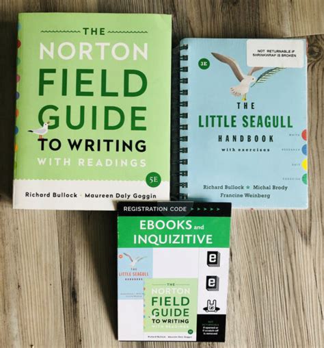 Norton field guide to writ., with readings and handbook 3rd 13. Norton Field Guide To Writing With Readings 5E & The Little Seagull Handbook-New | eBay