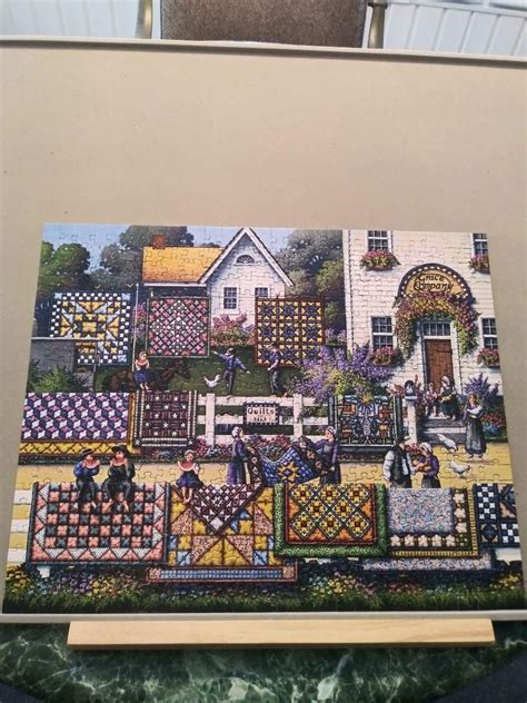 Amish Quiltsdowdle 500 Piece Amish Quilts Coincidences Jigsaw