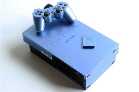 Playstation 2 Fat Aqua Blue LimitovanÁ Edice Konzoleahrycz